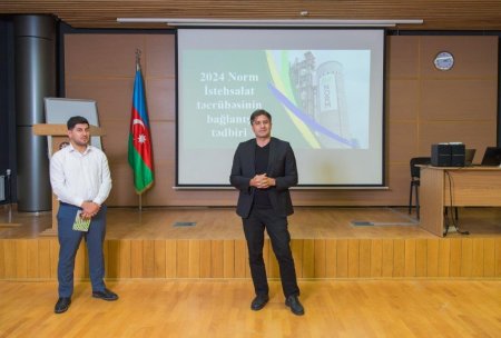 İstehsal gücü gündə 5300 ton klinker, ildə isə 2,1 milyon ton sement təşkil edən Norm Sement zavodu Cənubi Qafqazın ən böyük sement zavodudur