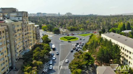 Mikayıl Müşfiq küçəsinin bir hissəsi təmir olunub VİDEO/FOTO