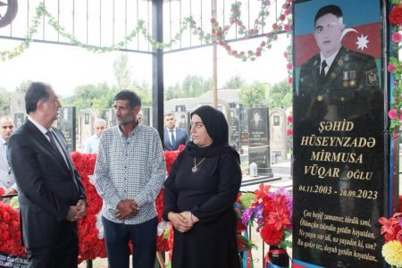 Taleh Qaraşov hər zaman şəhid ailələrinin yanındadır - ÖZƏL