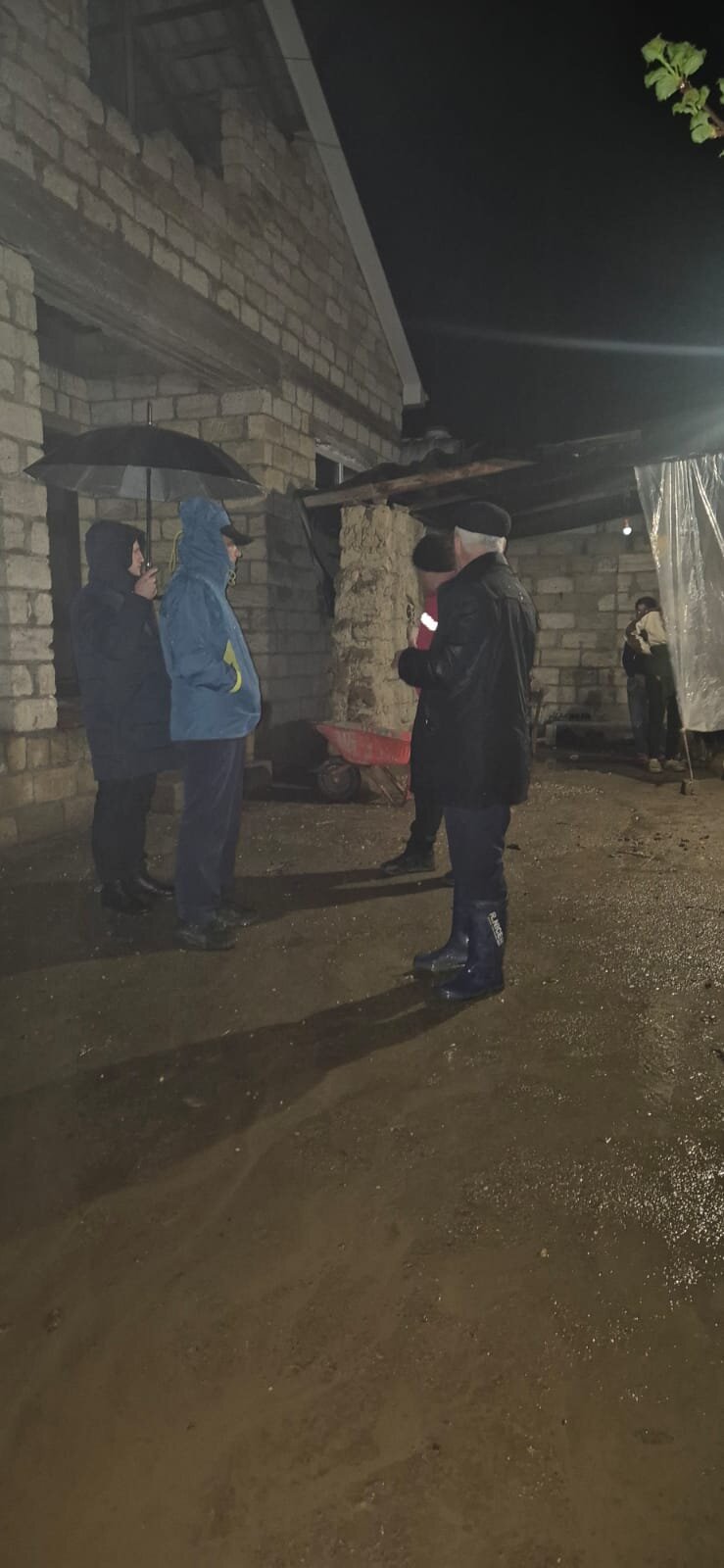 Qusar rayonunda güclü yağışın fəsadlarının aradan qaldırılması istiqamətində işlər davam etdirilir