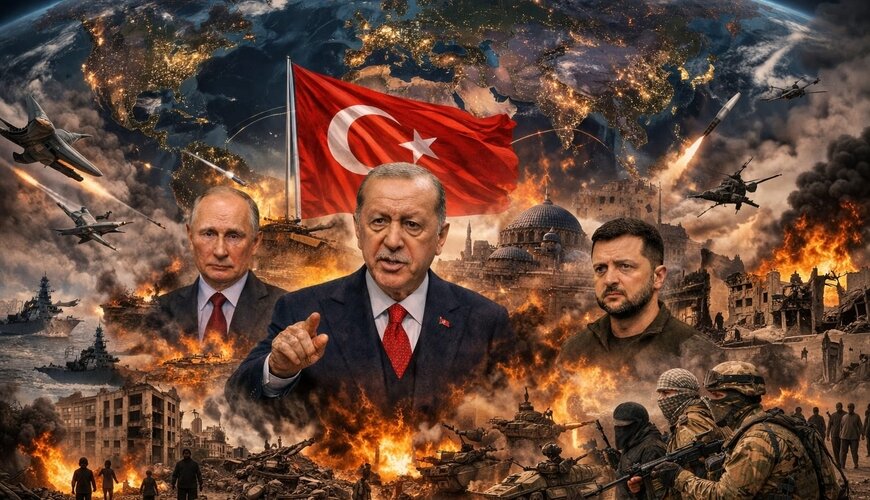 Yaxın Şərq və Ukrayna böhranlarını birləşdirən gizli plan: Türkiyə yeni dünya düzəninin şərtlərini qlobal məkana diqtə edir