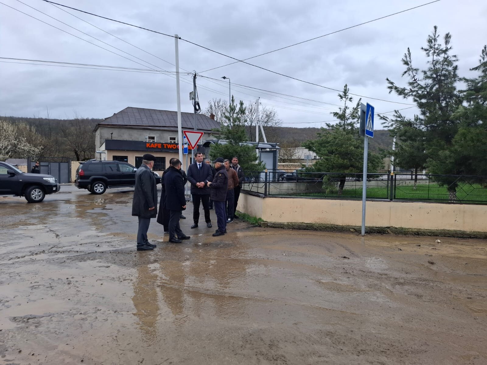 Qusar rayonunda güclü yağışın fəsadlarının aradan qaldırılması istiqamətində işlər davam etdirilir