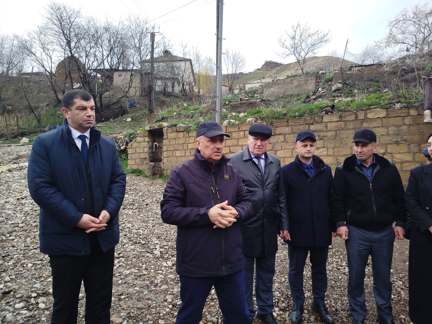 Qusar rayonunda güclü yağışın fəsadlarının aradan qaldırılması istiqamətində işlər davam etdirilir