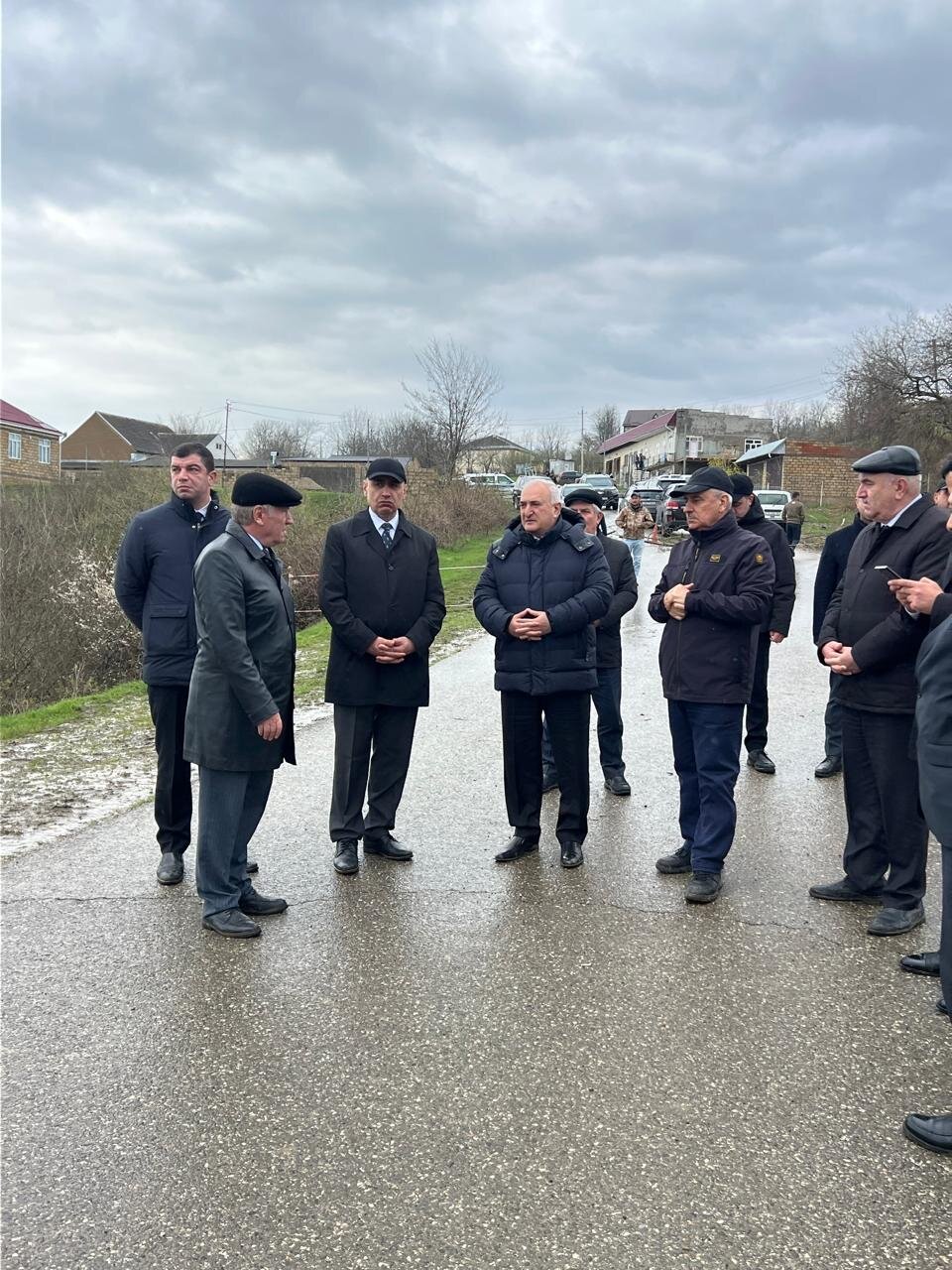Qusar rayonunda güclü yağışın fəsadlarının aradan qaldırılması istiqamətində işlər davam etdirilir