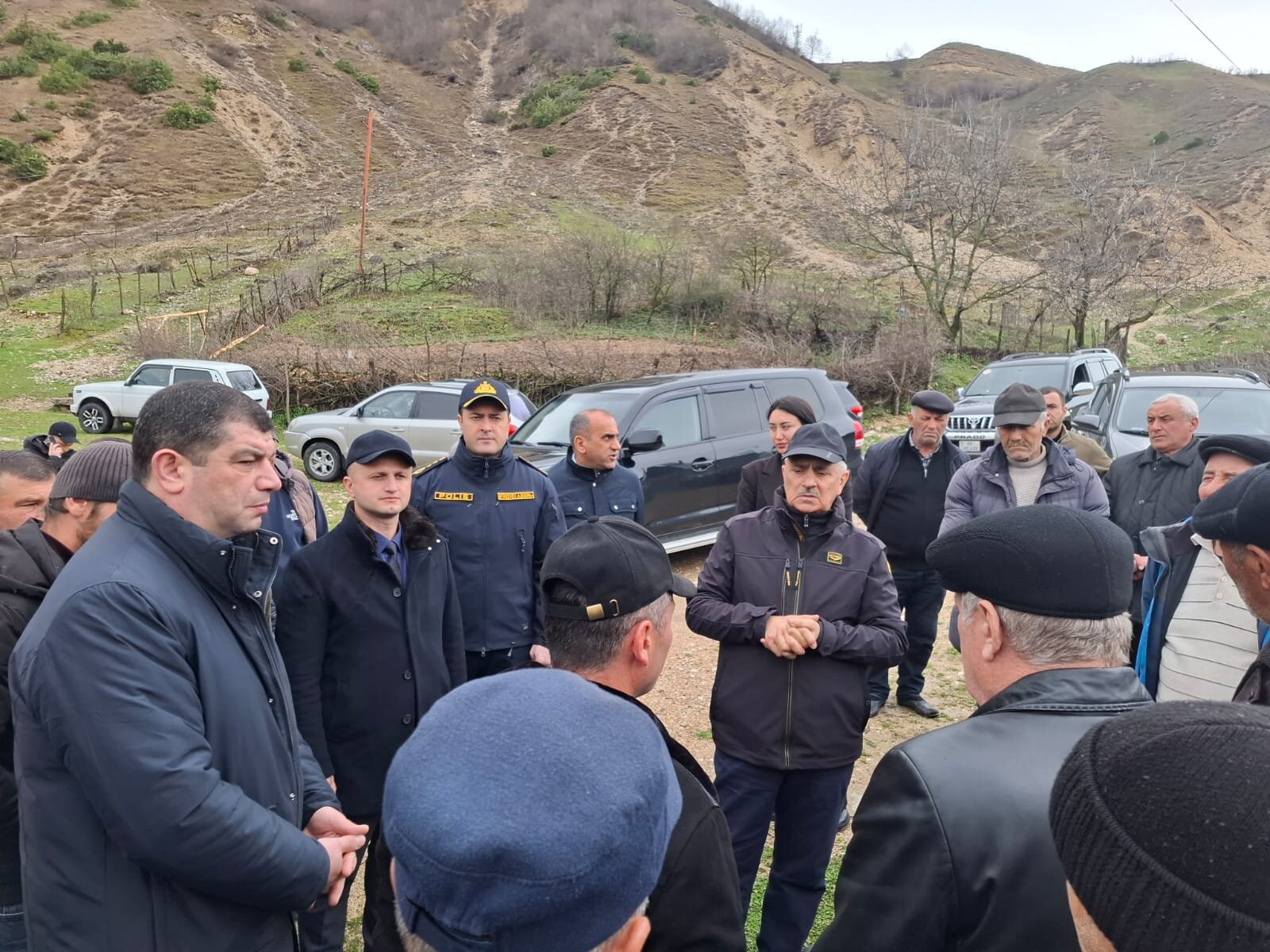Qusar rayonunda güclü yağışın fəsadlarının aradan qaldırılması istiqamətində işlər davam etdirilir
