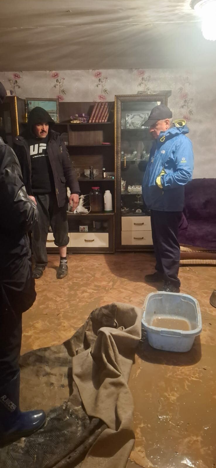 Qusar rayonunda güclü yağışın fəsadlarının aradan qaldırılması istiqamətində işlər davam etdirilir