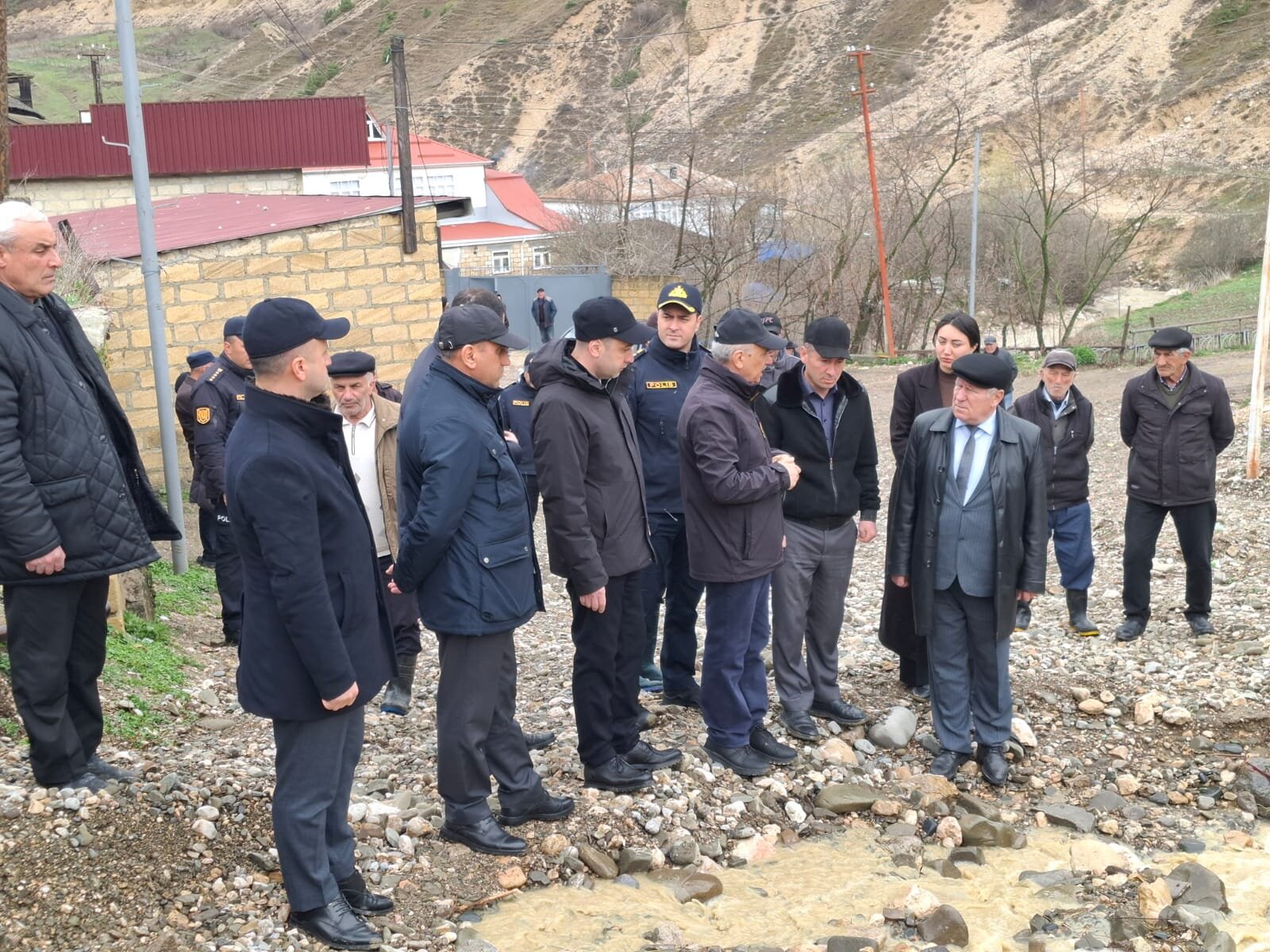 Qusar rayonunda güclü yağışın fəsadlarının aradan qaldırılması istiqamətində işlər davam etdirilir