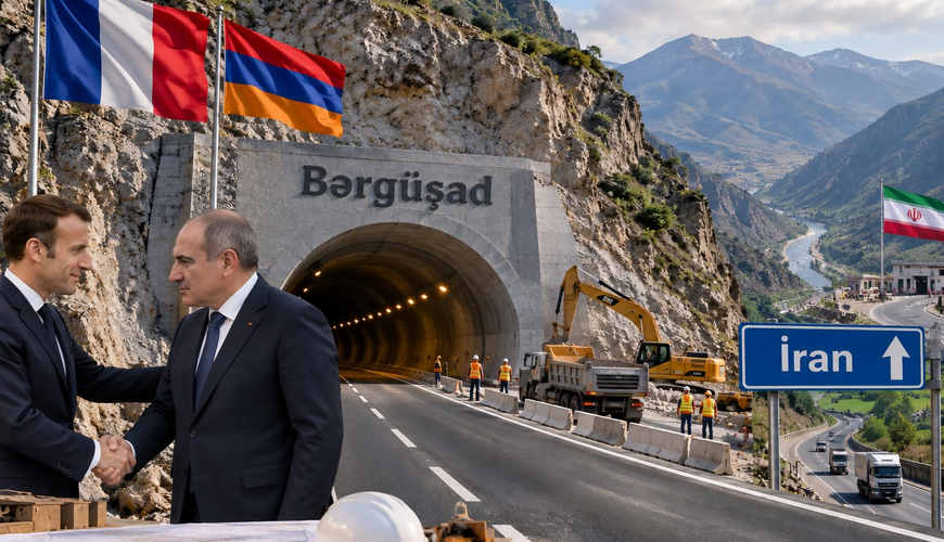 Zəngəzurda 858 milyon avroluq Bərgüşad tuneli - Yol İrana uzanır, Fransa pul buraxır