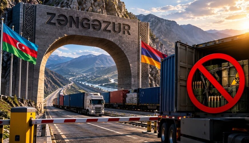 Zəngəzur dəhlizinin qadağan olunmuş yükləri – İrəvan Bakı ilə ortaq mövqeyi açıqladı